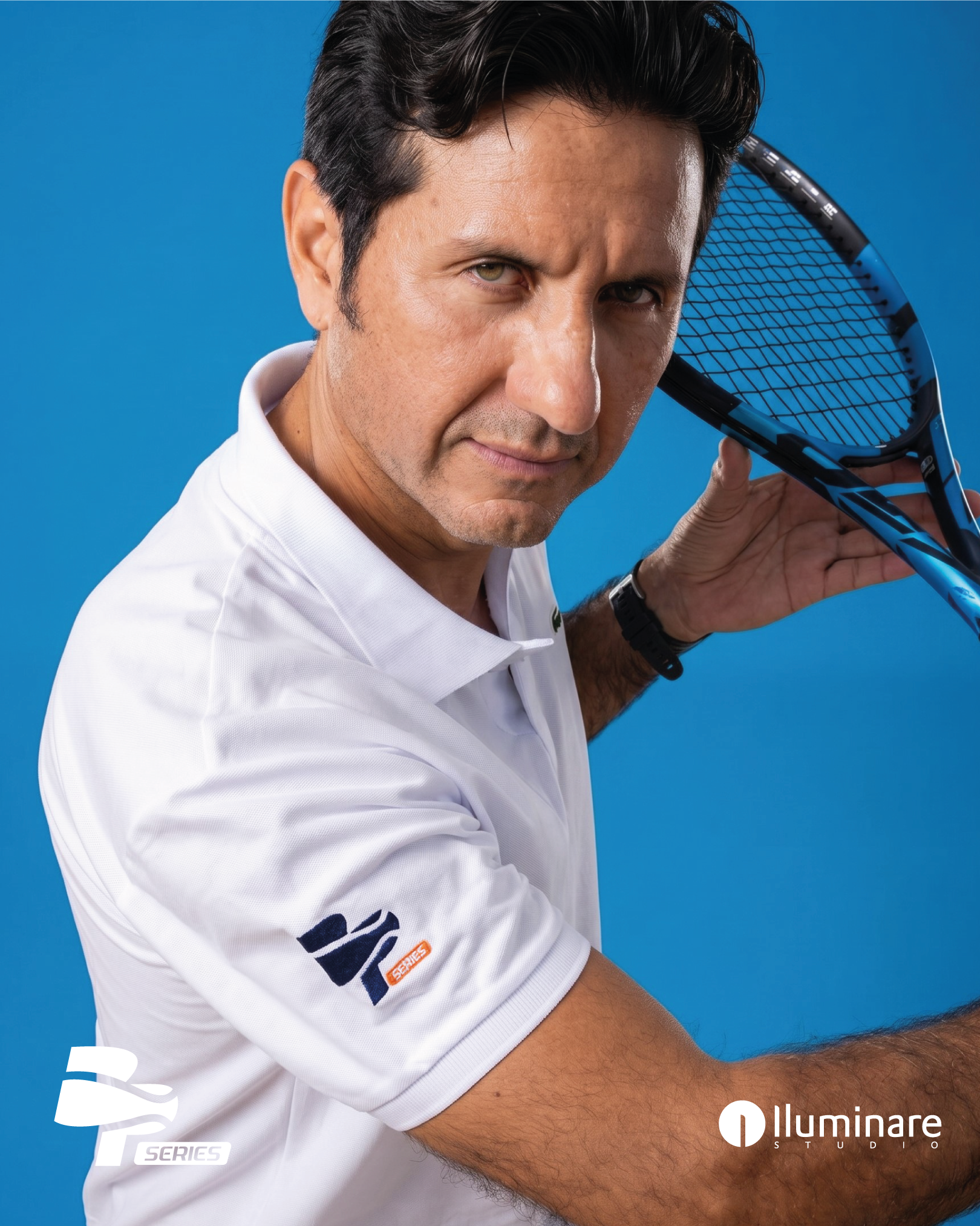Retrato ejecutivo profesional de jugador BP Series