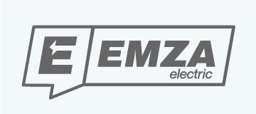 Logo corporativo de Emza Electric - proyecto de Iluminare Studio