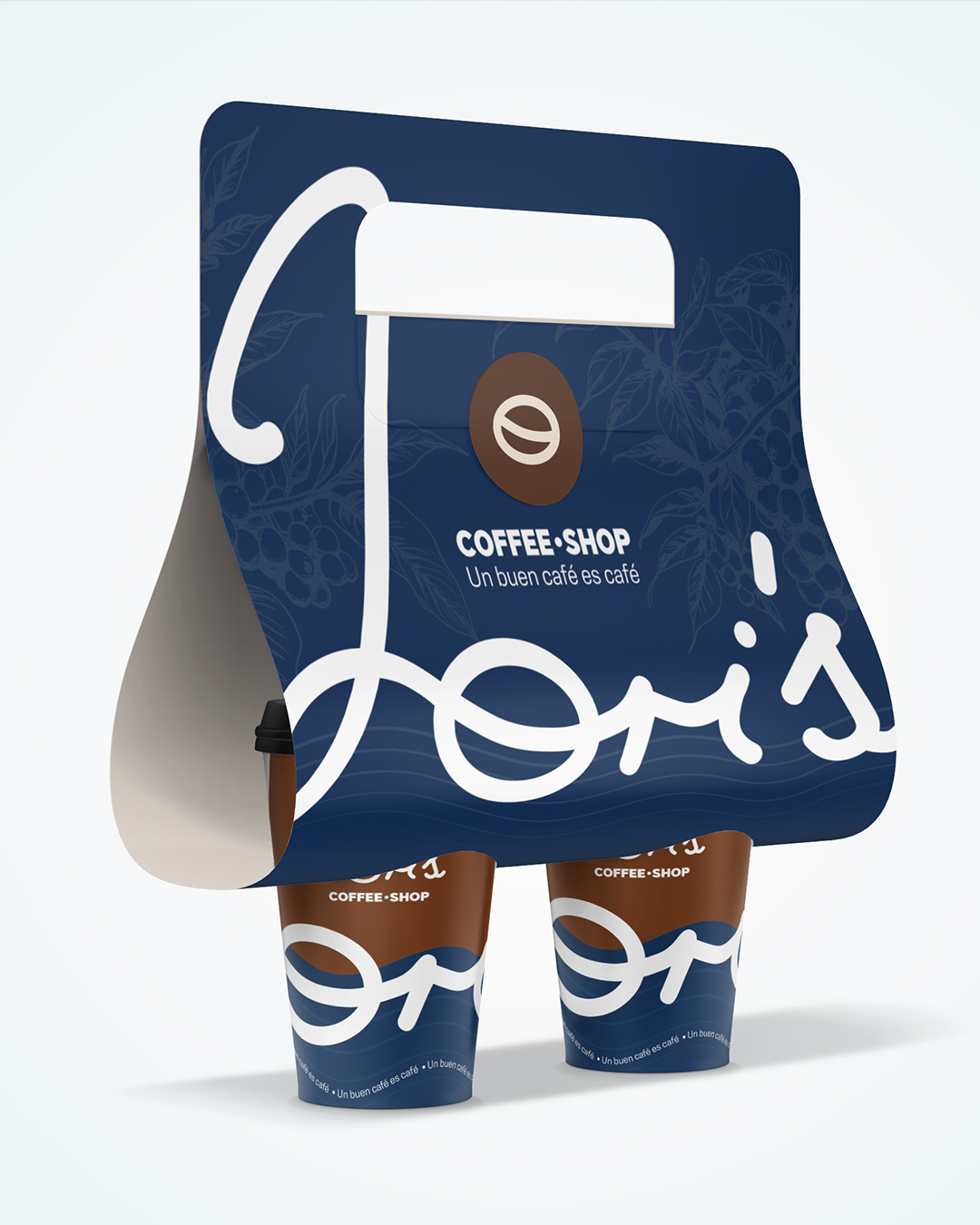 LoriMarket Envase 3D Porta Vaso Cafe Guayas